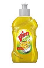 VIM DISHWASH LIQUID GEL LEMON BOTTLE